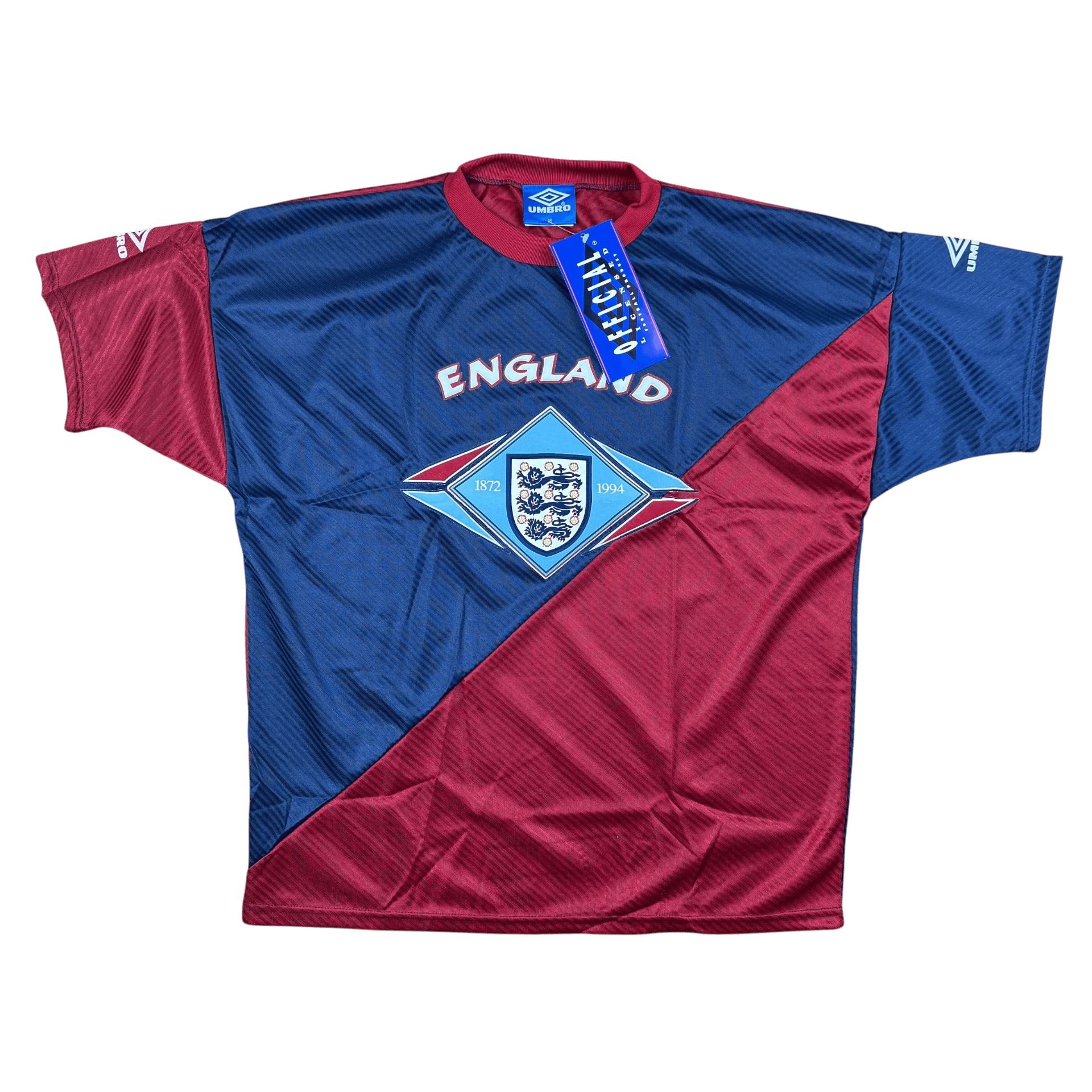 England 1994 Training Shirt - New With Tags