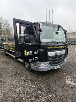 Stellar Scaffolding Black 12.5t DAF 67 Plate Lorry