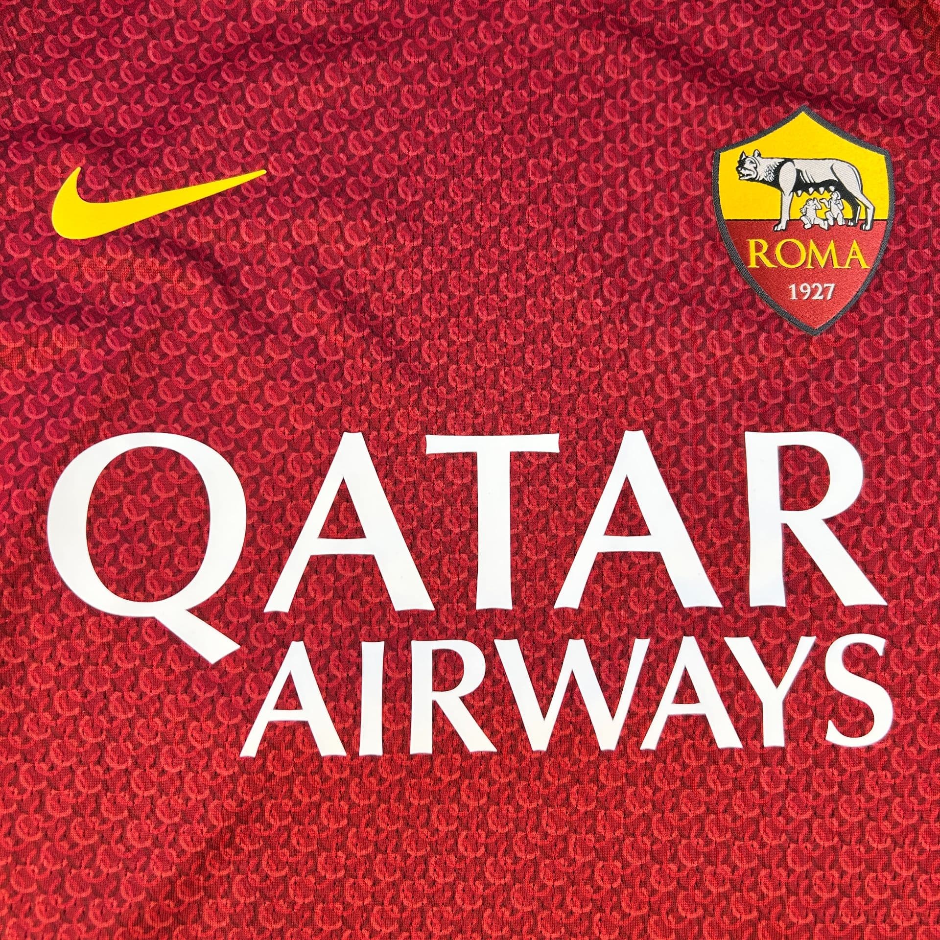 AS Roma 2018/2019 Match Issued Home Shirt - Kolarov 11 - AS ROMA Verification - Image 5