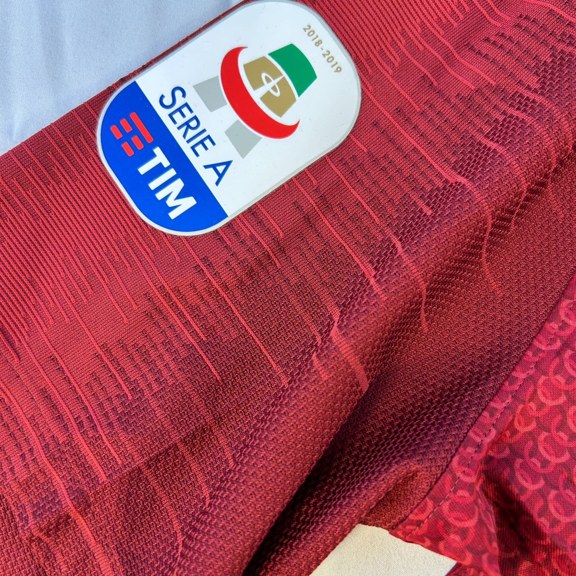 AS Roma 2018/2019 Match Issued Home Shirt - Kolarov 11 - AS ROMA Verification - Image 7